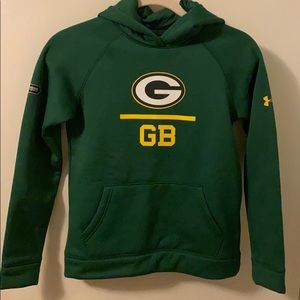 Boys Med Under Armour Fleece Lined Sweatshirt